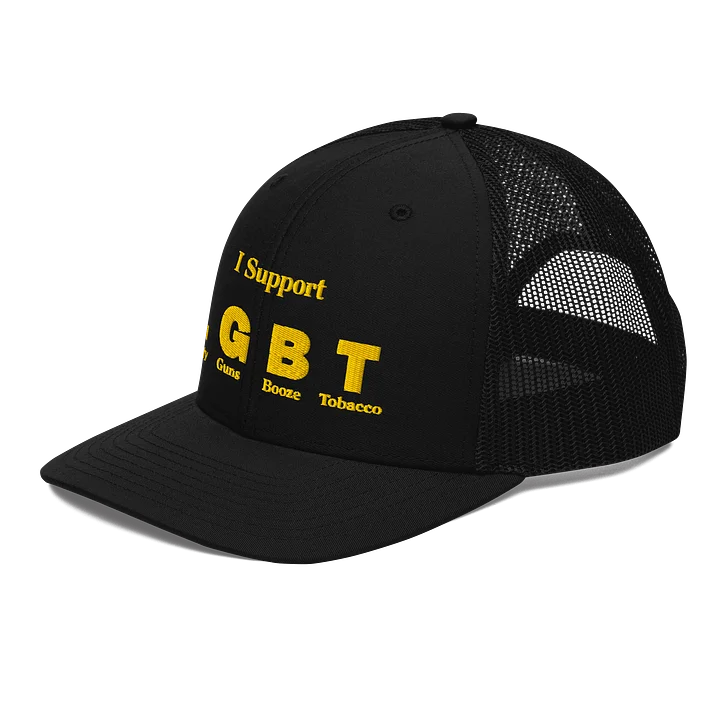 I Support LGBT trucker hat product image (2)