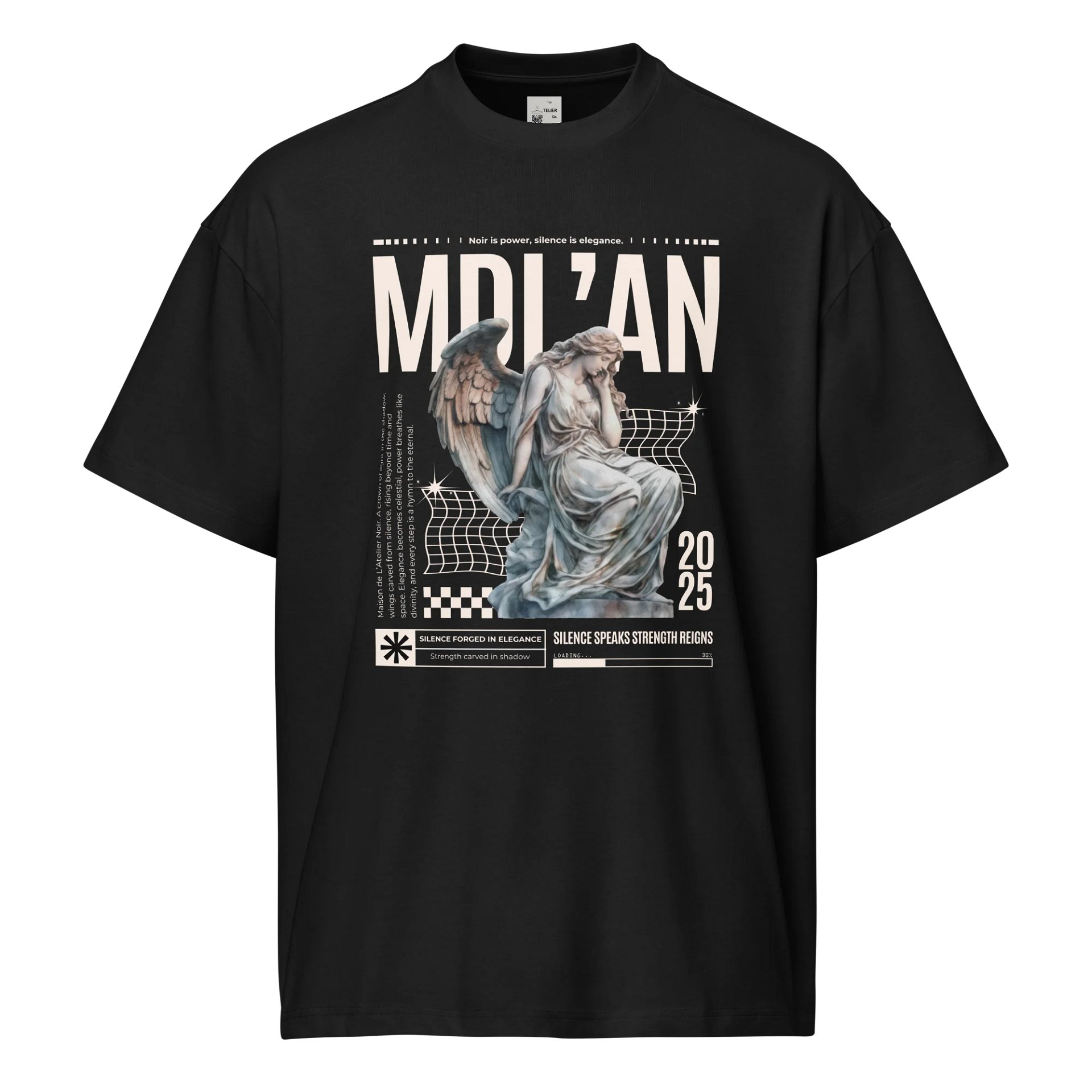 MDL'AN Noir is Power Box Premier T-Shirt product image (1)