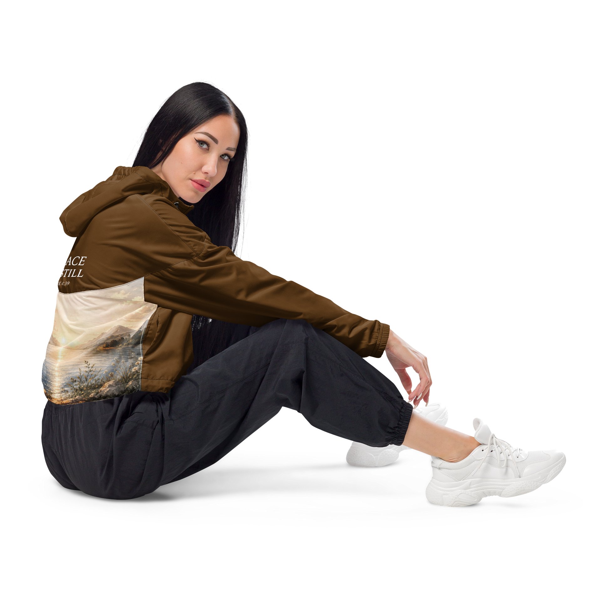 Peace Women's Cropped Windbreaker product image (5)