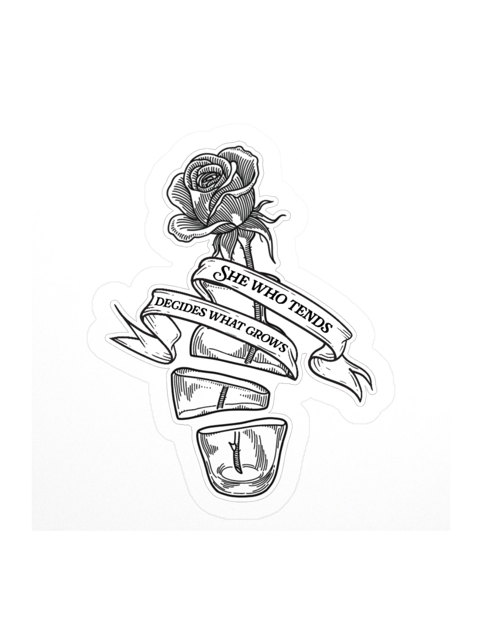 She Who Tends Sticker product image (1)