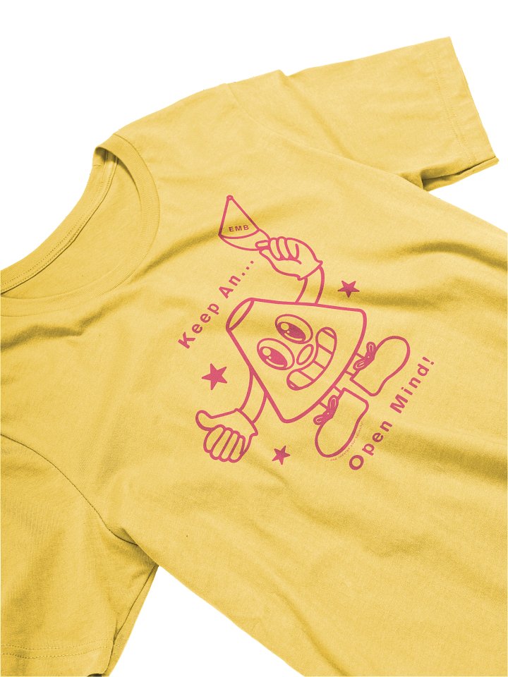 Keep An... Open Mind! Reddish on Yellow or White product image (2)
