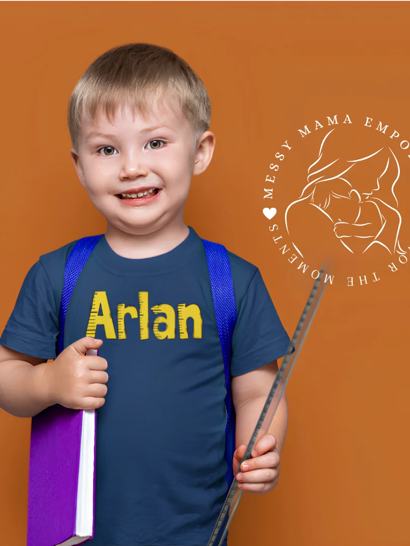 Personalized Ruler Name Kids Shirt product image (1)