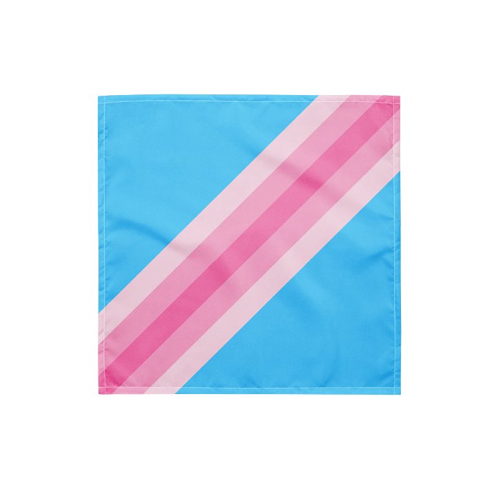 Transfeminine Pride Bandana product image (1)
