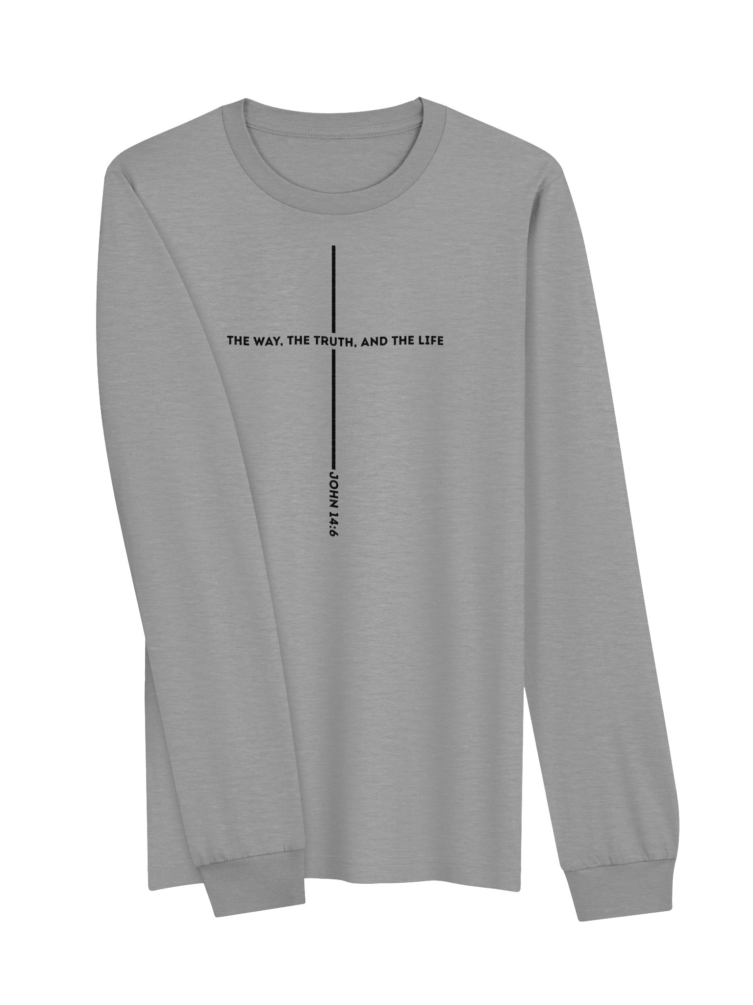 John 14:6 Long Sleeve Tee product image (3)