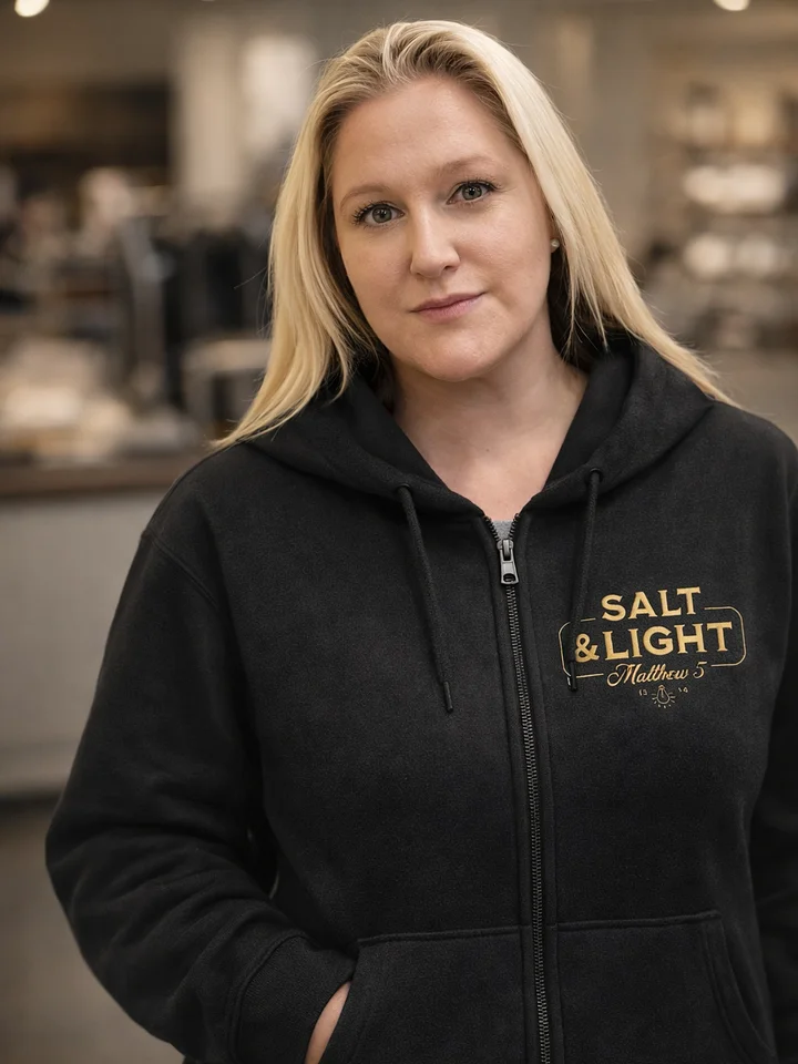 SALT & LIGHT Matthew 5 Heavy Zip Hoodie product image (1)