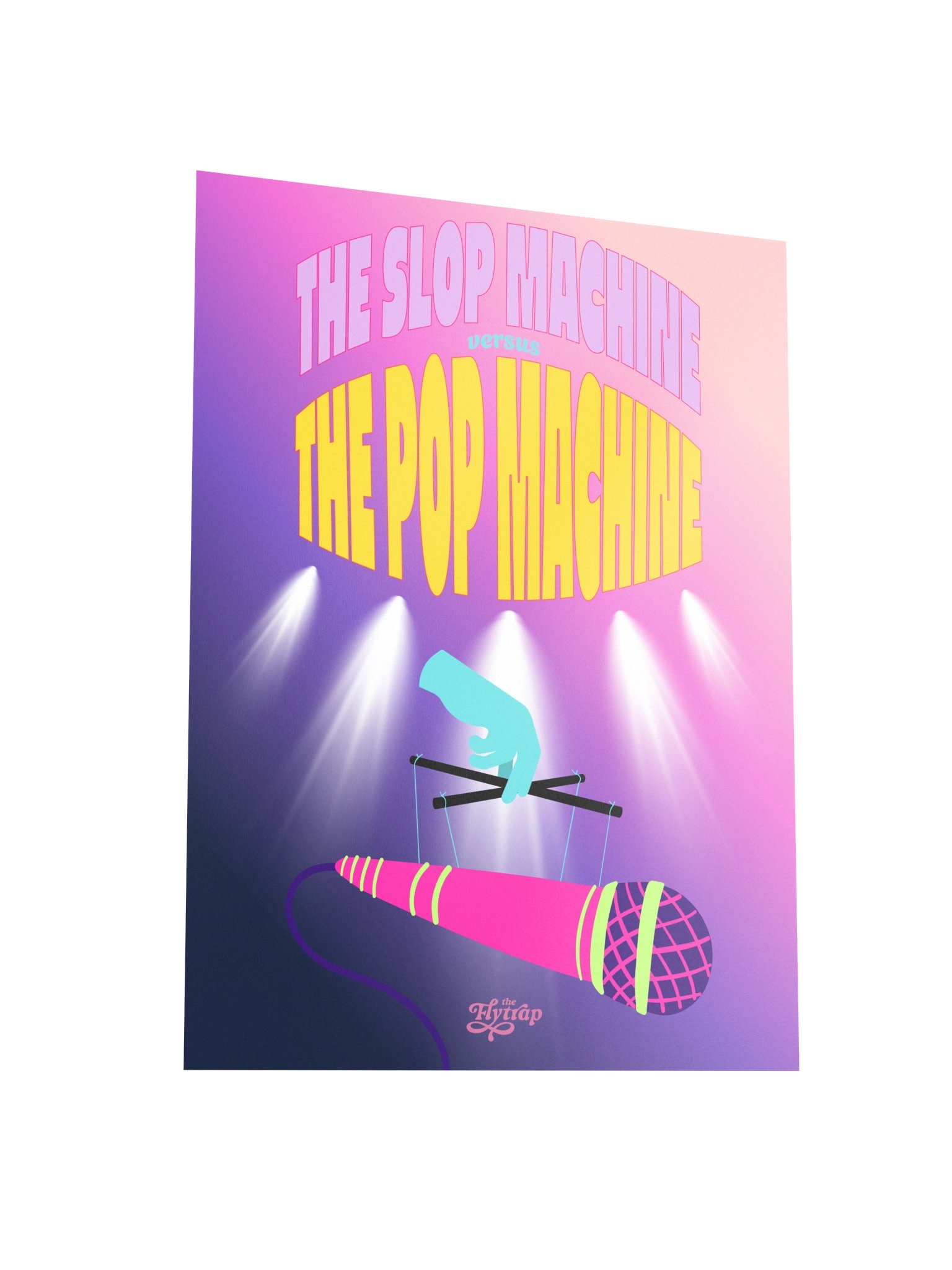 The Slop Machine vs The Pop Machine 12" x 16" Poster product image (3)