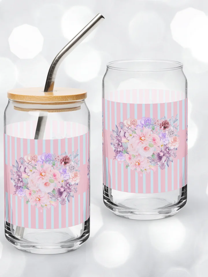 Cottagecore Floral Bouquet Glass product image (1)