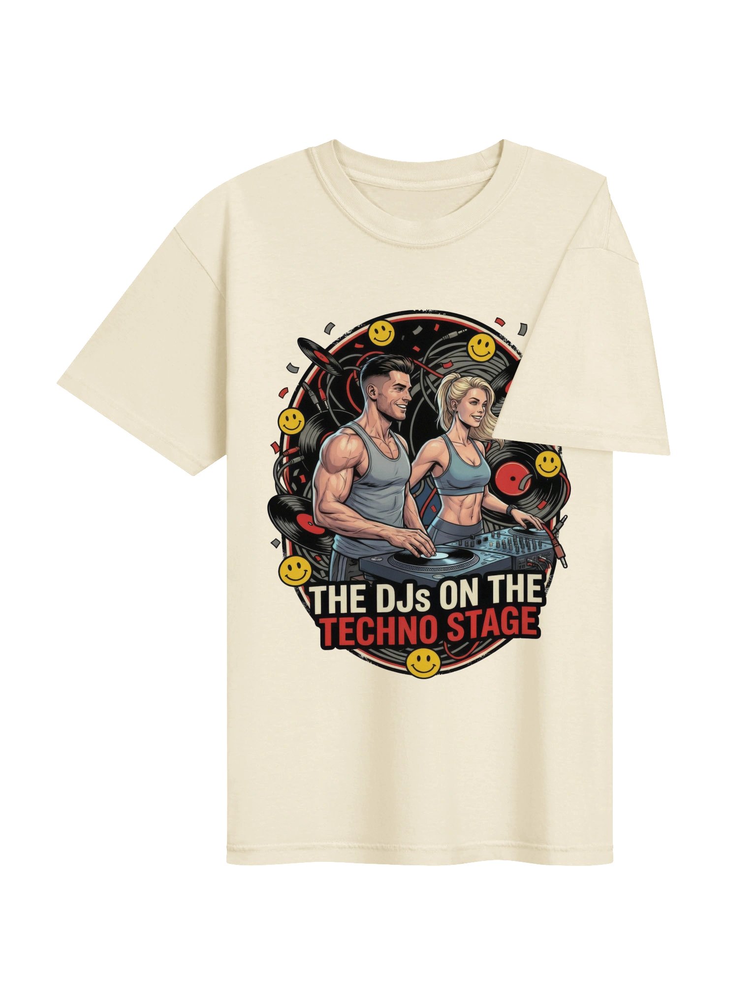 The DJs on the Techno Stage Double Sided product image (5)