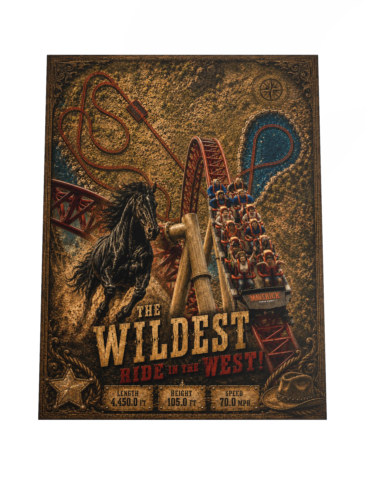 Maverick — Wildest Ride in the West Poster | 18x24" product image (4)