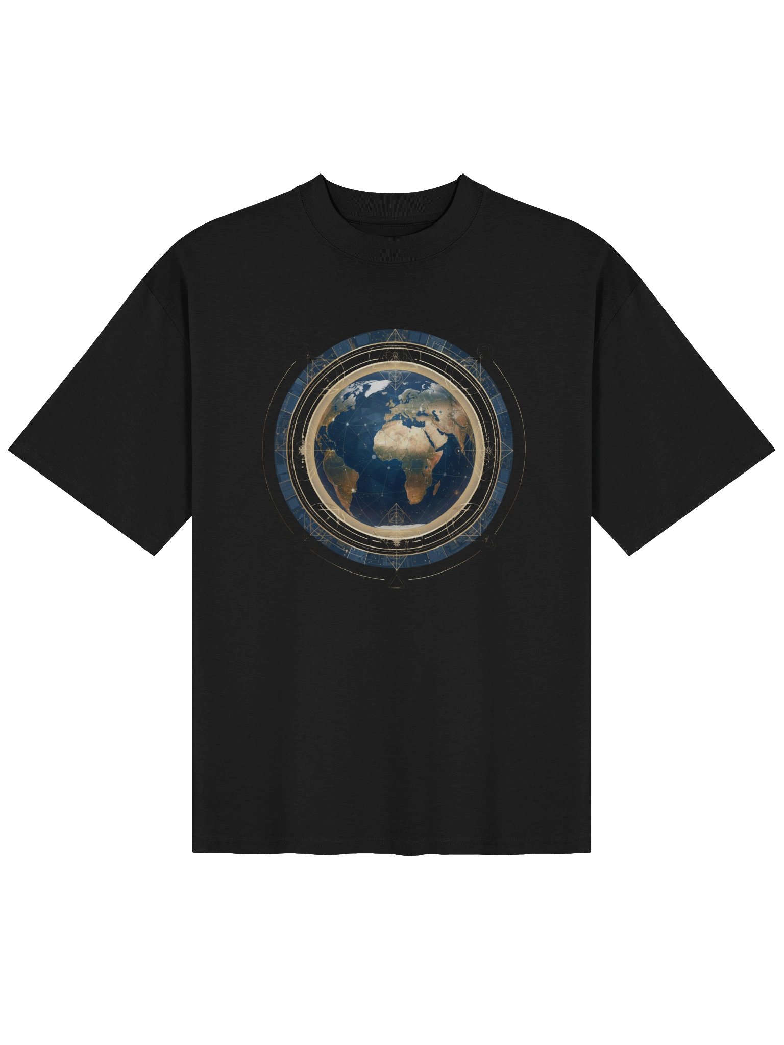The Solar Earth Unisex Oversized Tee product image (3)