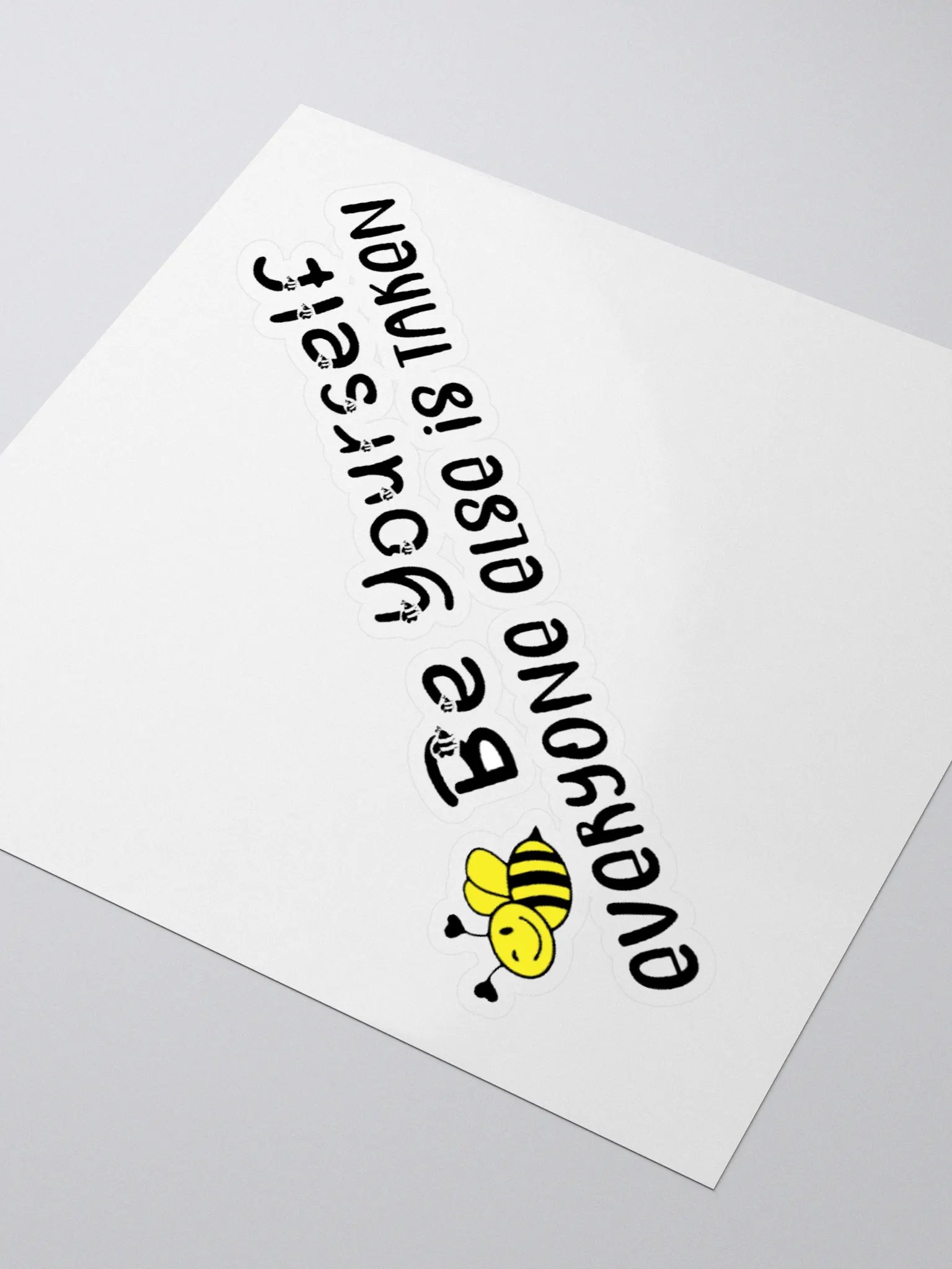 Bee Yourself Kiss Cut Stickers product image (3)