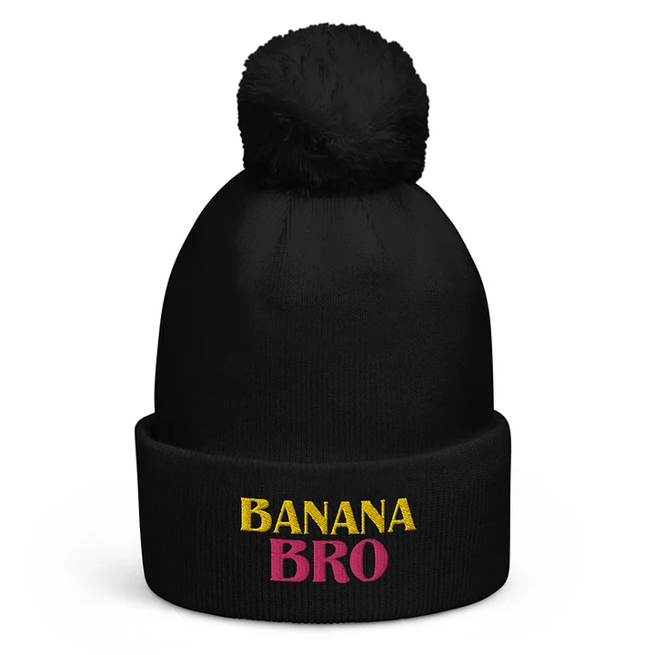 Banana Bro pom pom beanie product image (2)