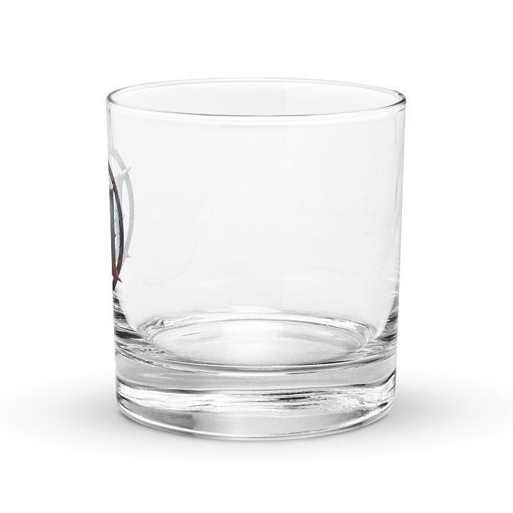 New Style D1 Logo Rocks Glass product image (2)
