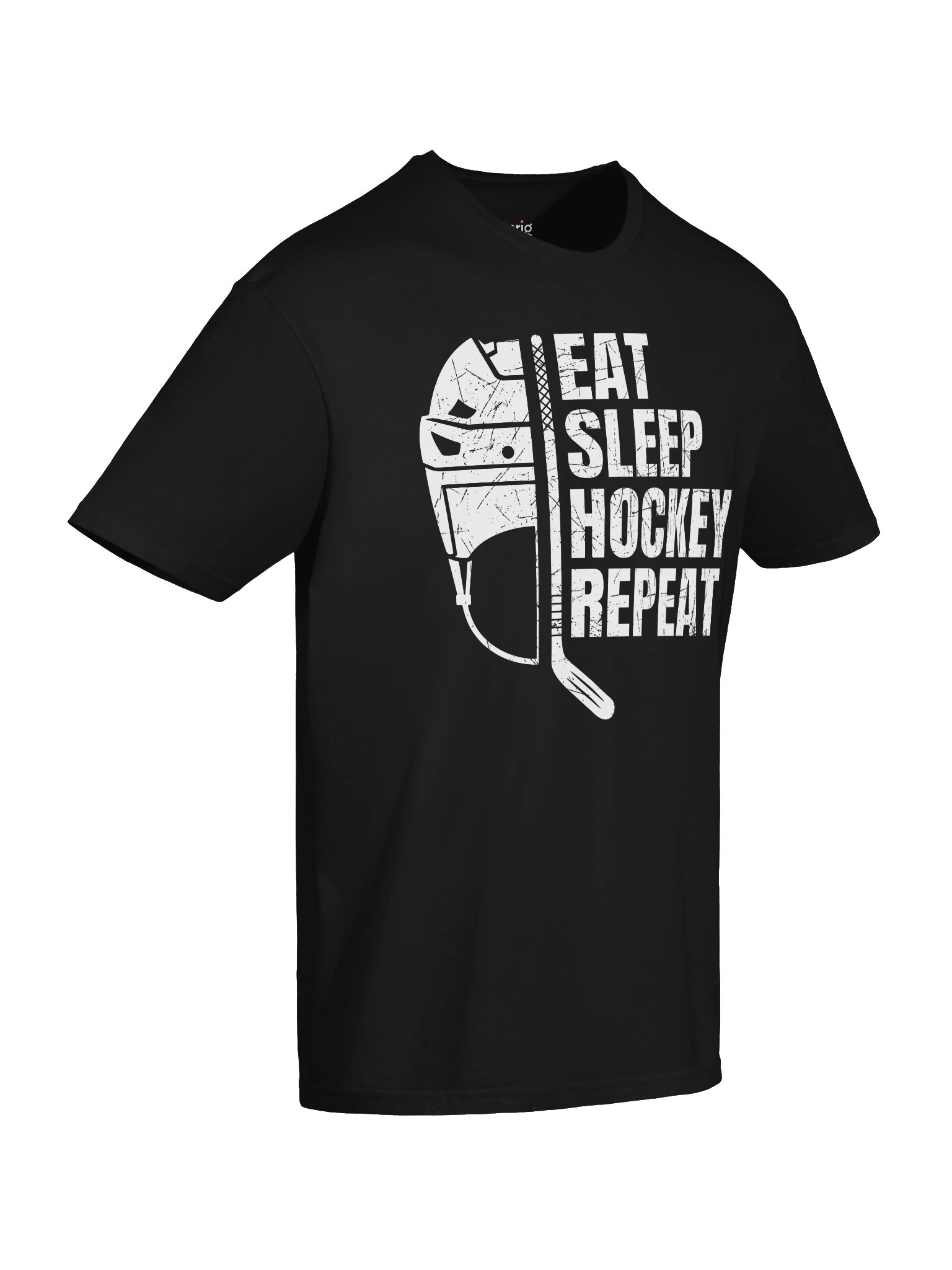 Eat Sleep Hockey Repeat Unisex T-Shirt product image (24)