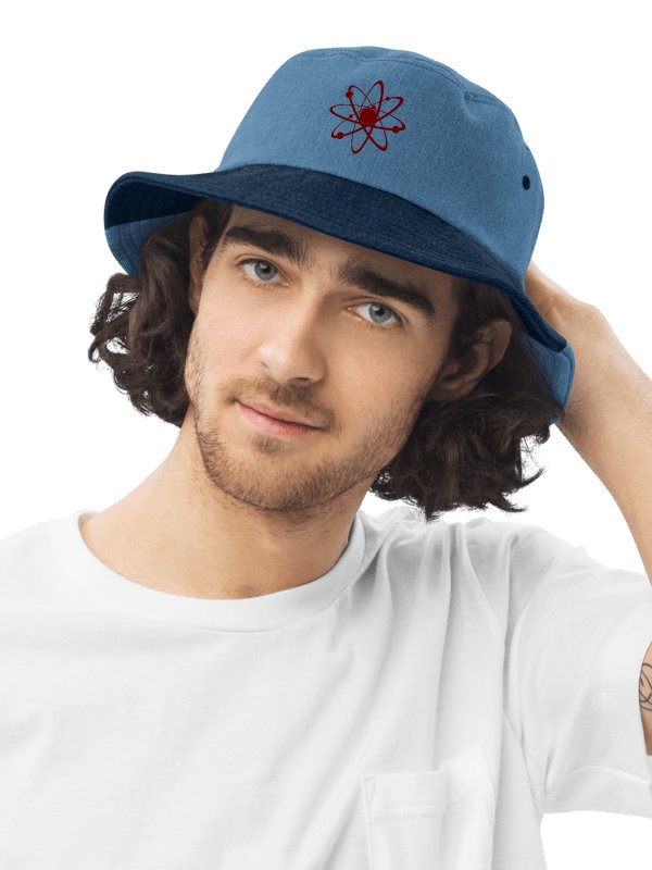 Atomic Icon Denim Bucket Hat product image (6)