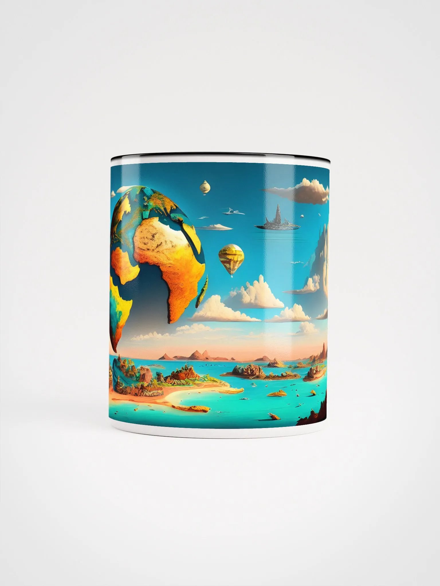 Dali's Surreal Melting World Map product image (9)