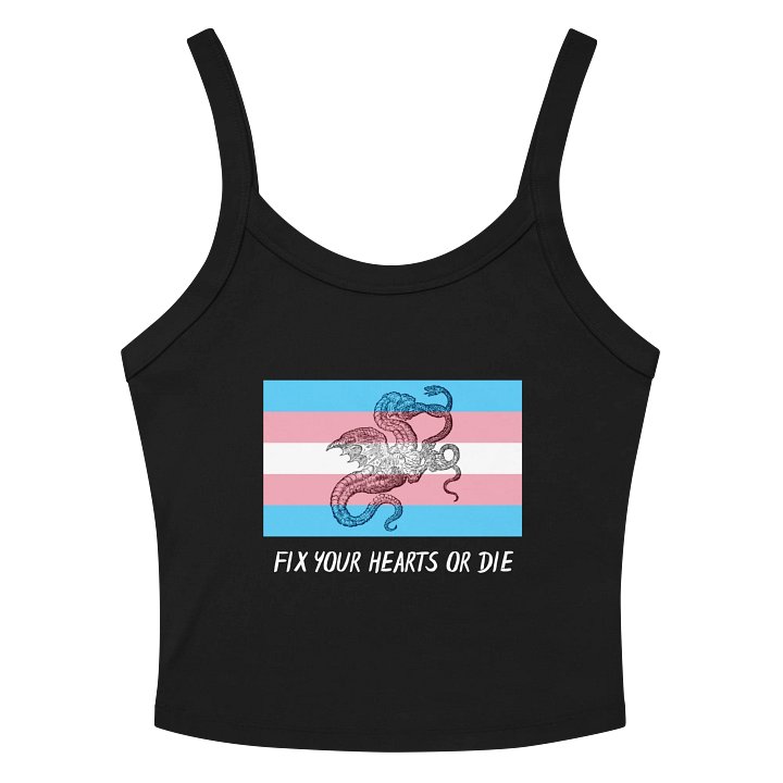 Slim Tank: Trans Flag - Dragon Devouring a Serpent product image (2)