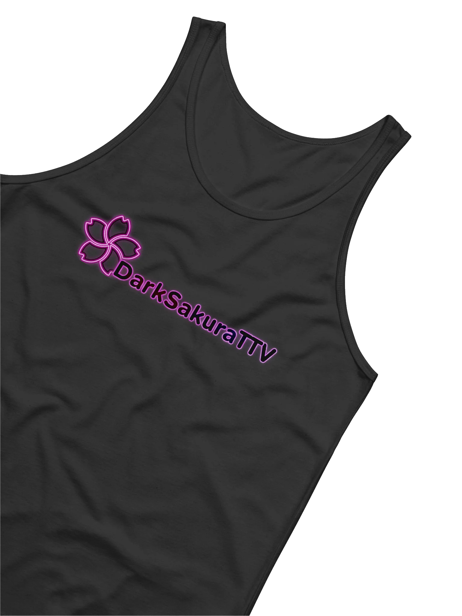 DarkSakuraTTV Neon Logo Jersey Tank product image (4)