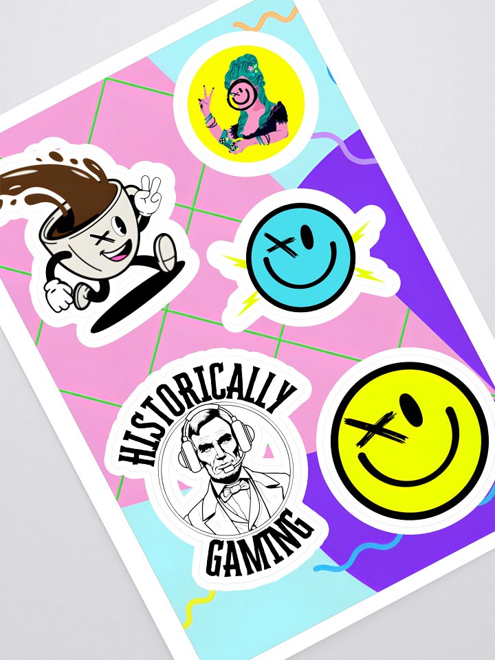 Fit Historian Sticker Sheet product image (1)
