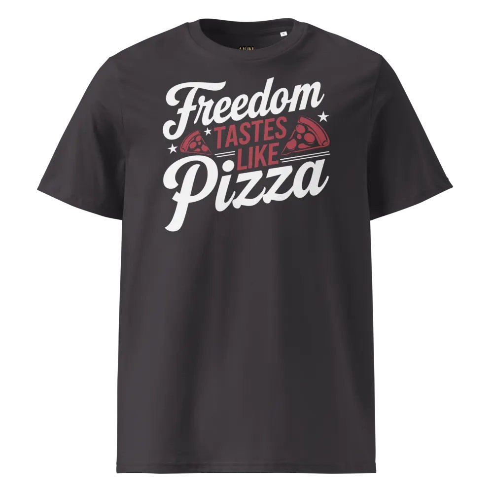 Freedom tastes like Pizza Organic Cotton product image (1)