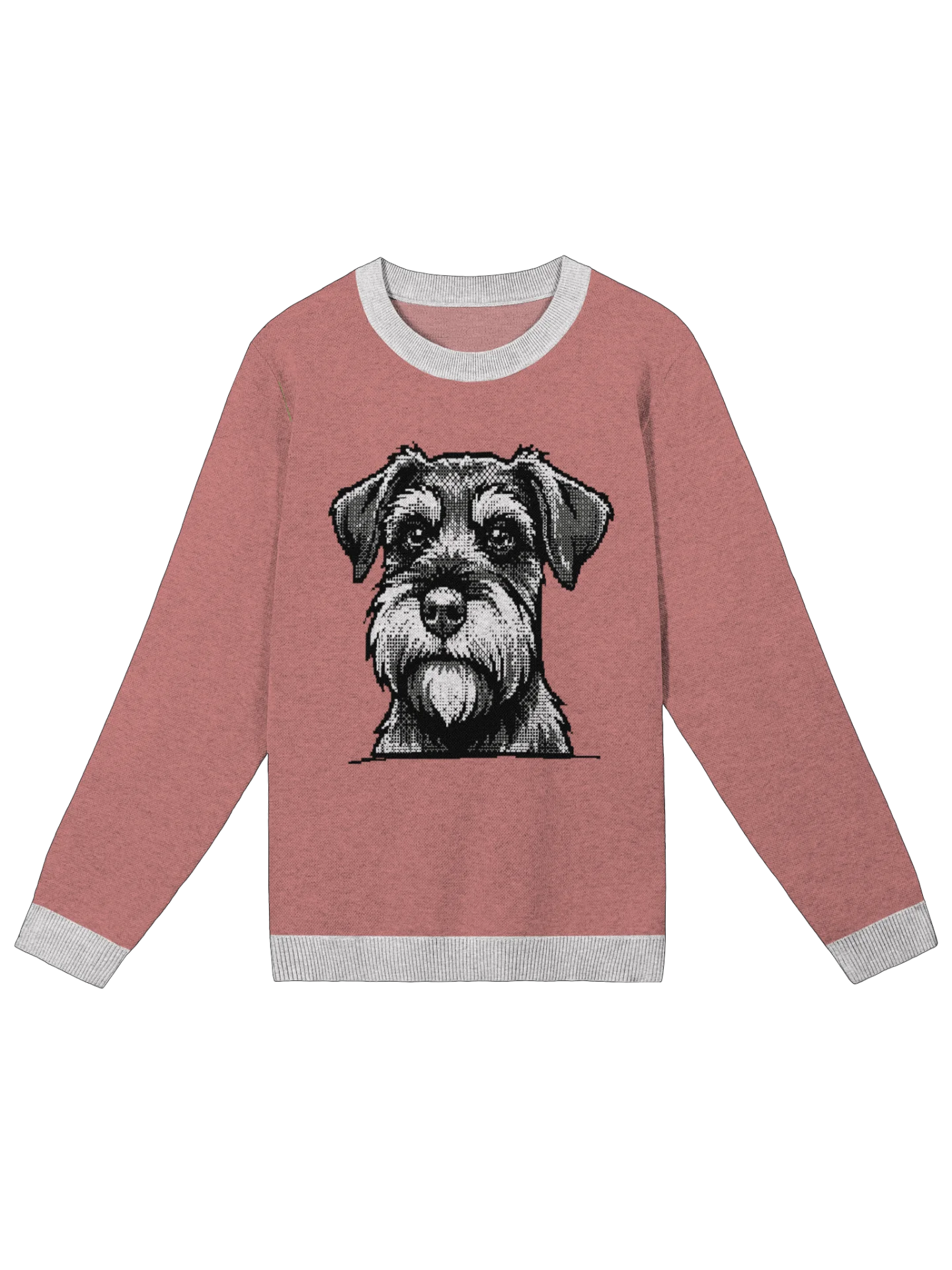 Custom Jacquard Knitted Pet Portrait Sweater product image (19)