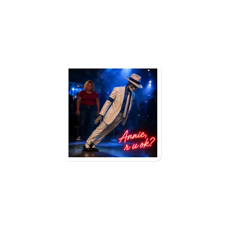 "Annie, r u ok?" Die-Cut Magnets product image (1)