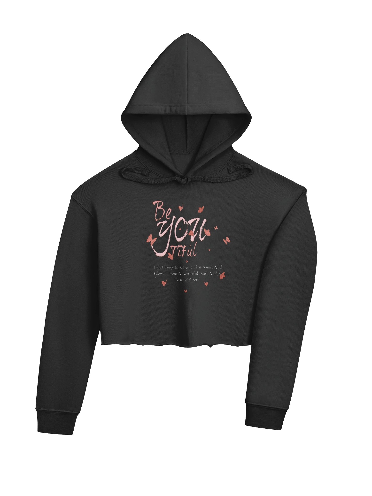 Be-You-Tiful Butterfly Crop Hoodie product image (4)