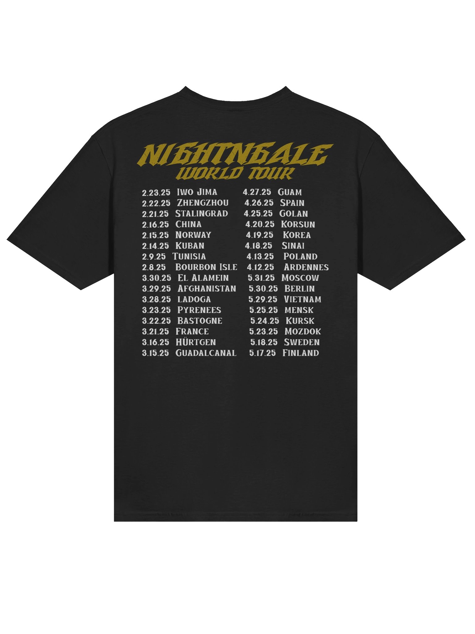 World Tour - Unisex T-Shirt product image (5)