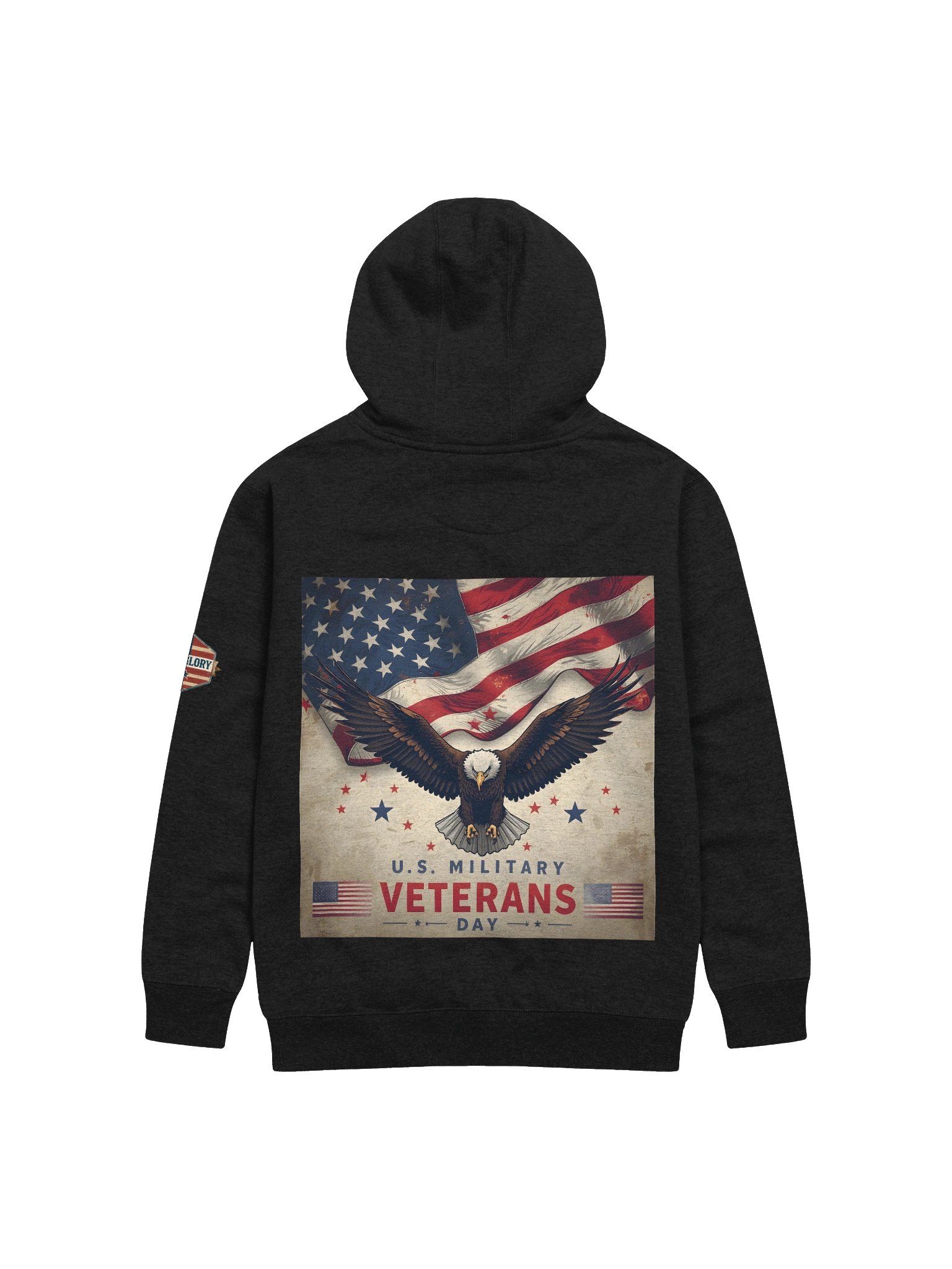 Patriotic Eagle Shield Premium Hoodie product image (2)