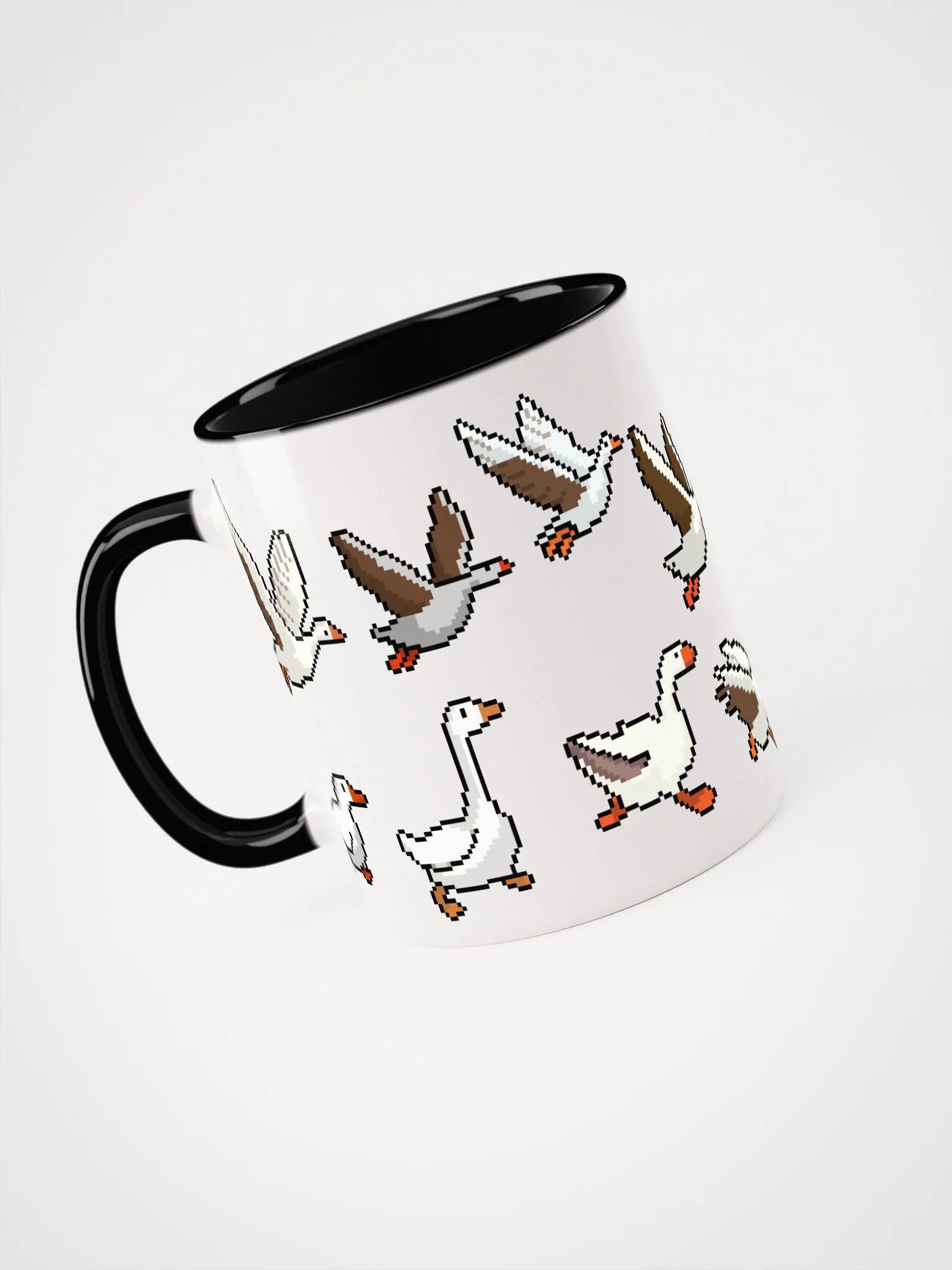 What the Flock Pixel-Art Goose Mug product image (41)