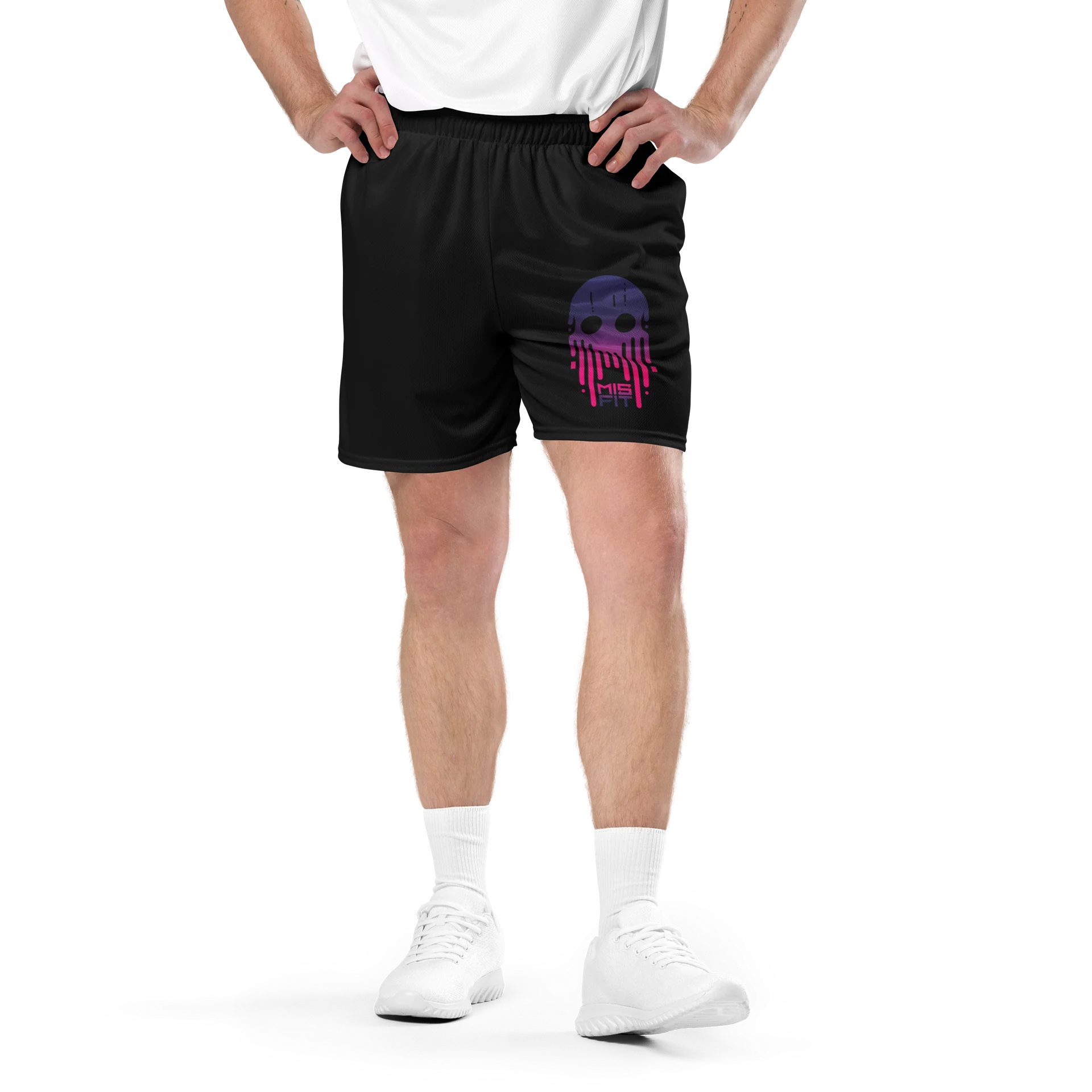 MisfitMask Athletic Shorts - Black product image (1)