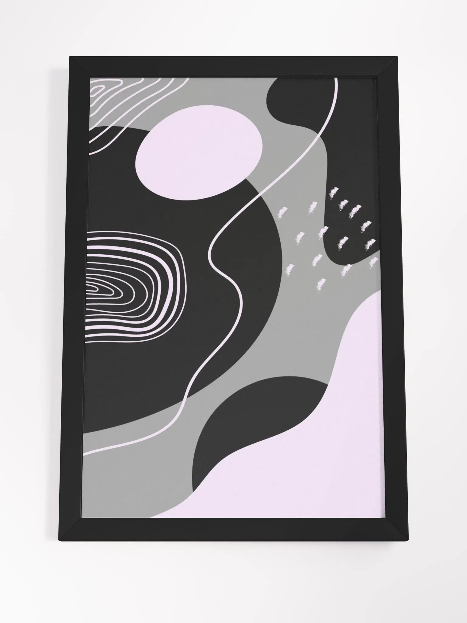 Abstract Minimalist Framed Poster product image (13)