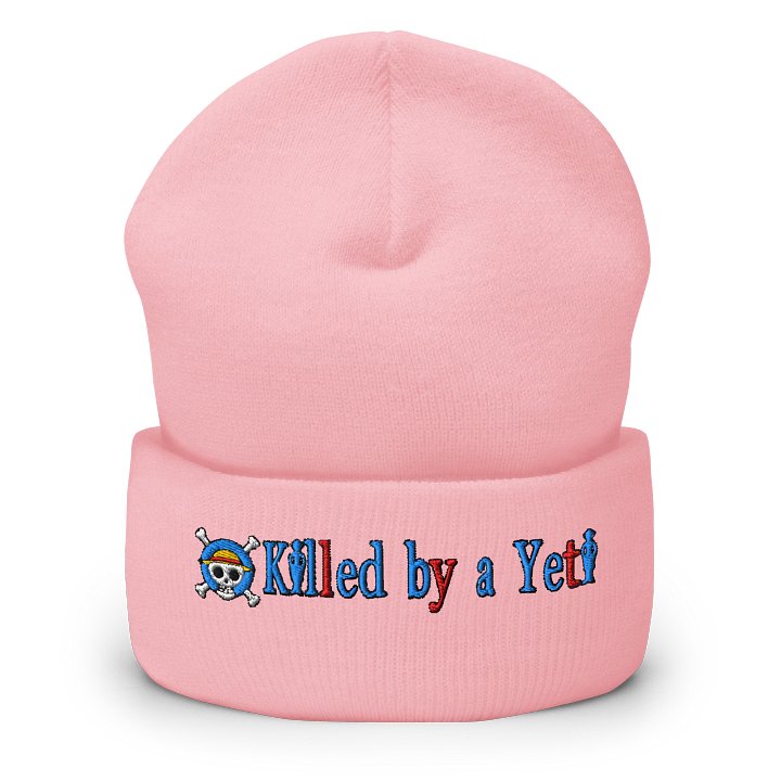 Killed by a Yeti One Piece Beanie product image (1)