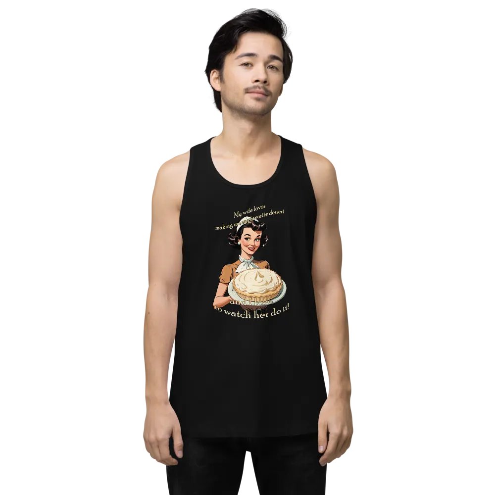 Watching Wife Make Dessert Muscle tank product image (1)