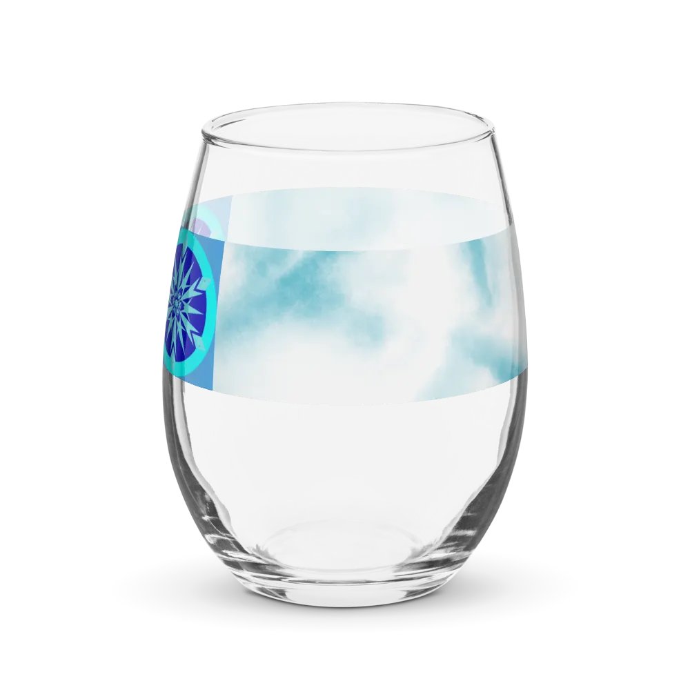 snowflake Stemless Wine Glass product image (4)