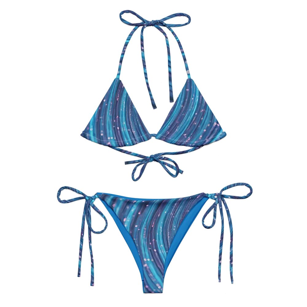 Galactic Swirl All-Over Bikini Set product image (1)