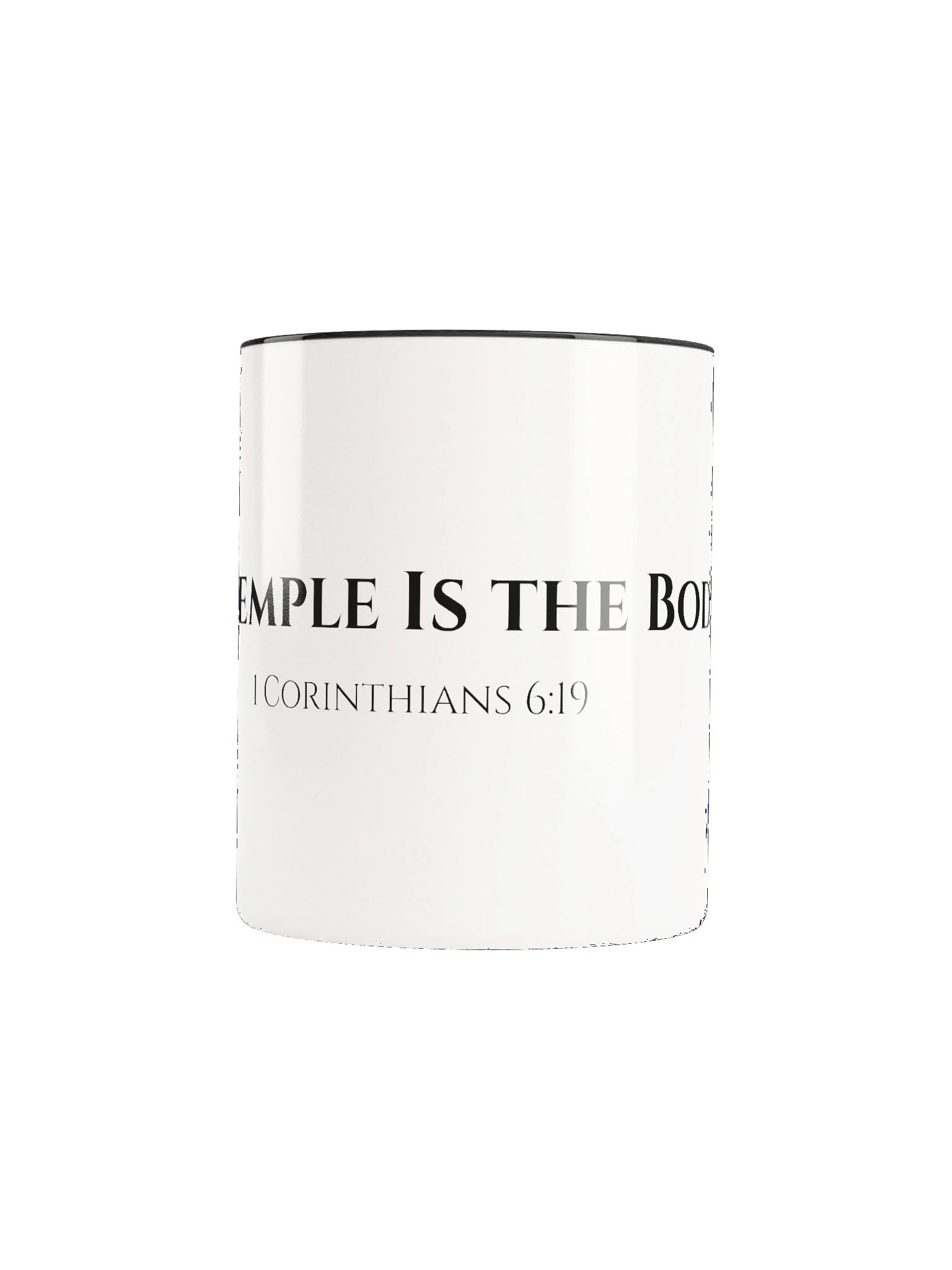 "The Temple Is the Body" Mug | 1 Corinthians 6:19 product image (9)