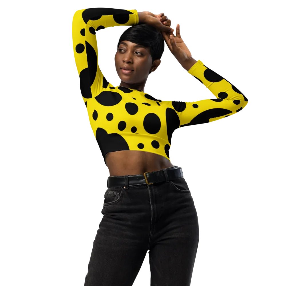 Sunny Spot Cropped Rash Guard product image (3)