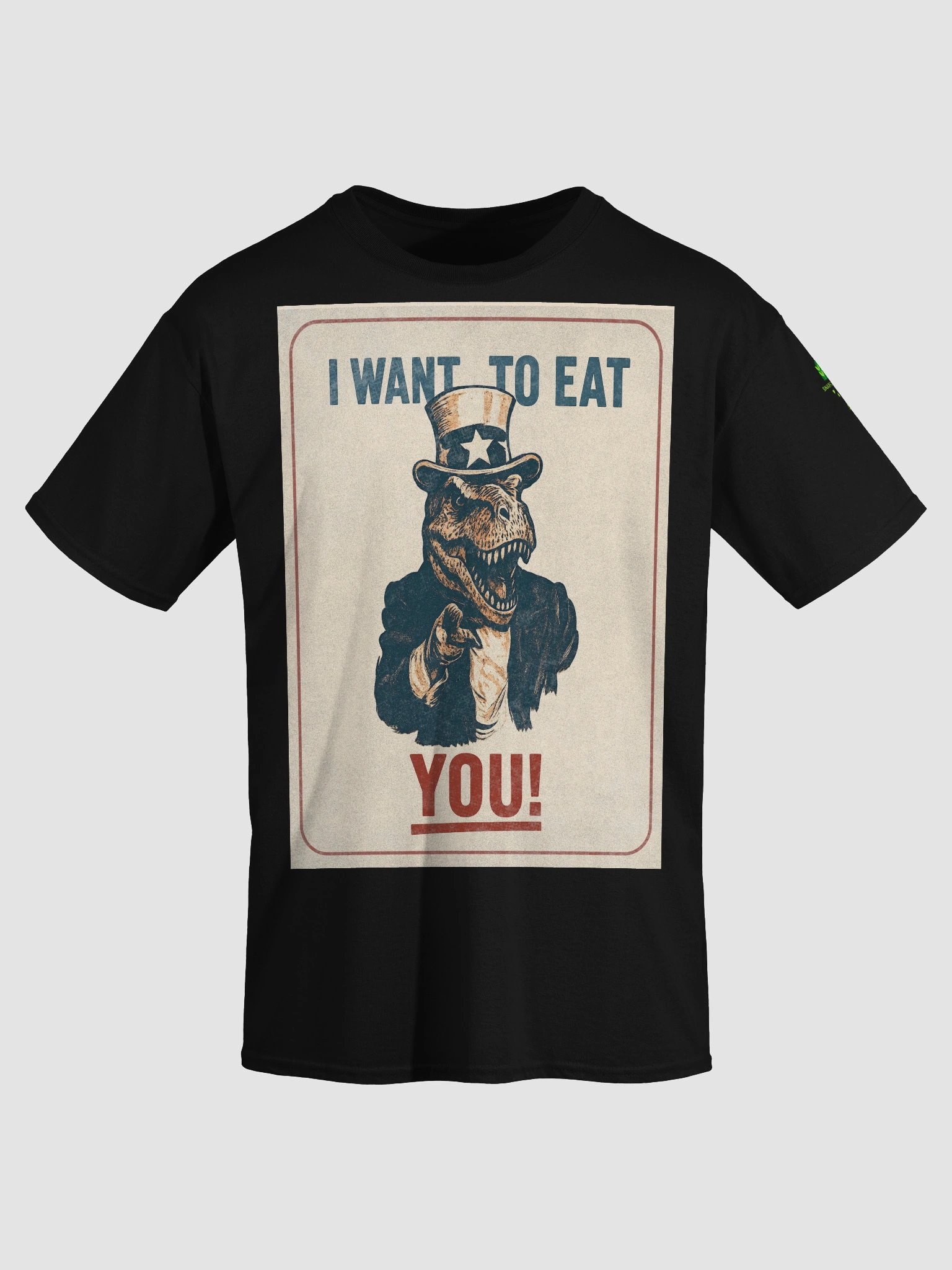 Uncle Sam T. Rex Poster Funny Dinosaur Shirt product image (26)
