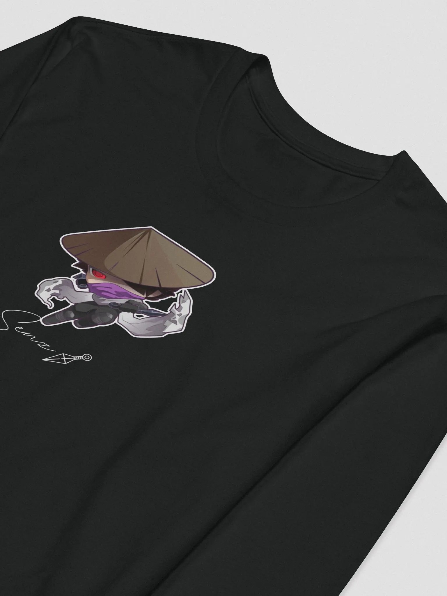 Chibi Fitted Long-Sleeve product image (3)