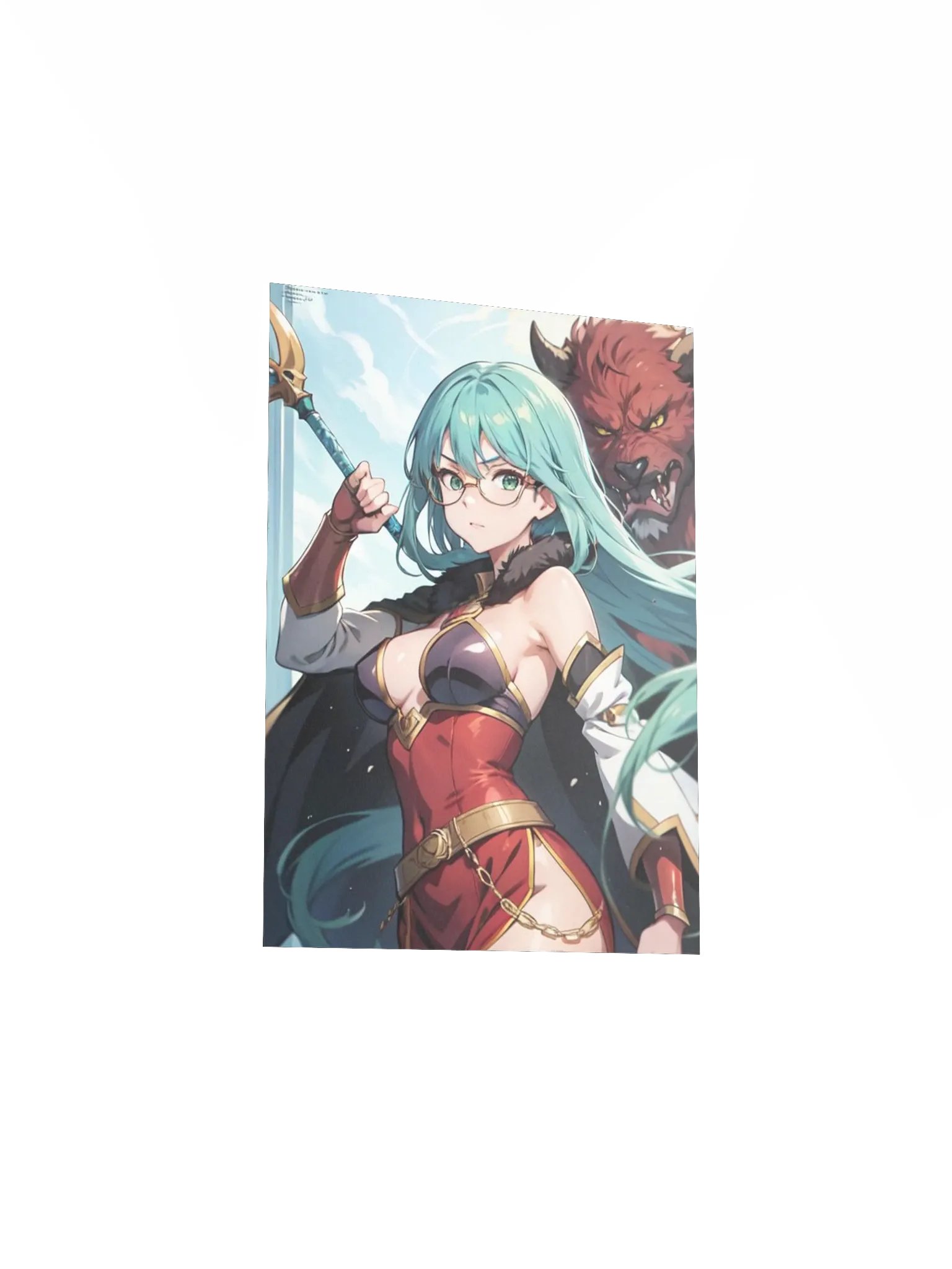 Aqua K Warrior Poster product image (3)