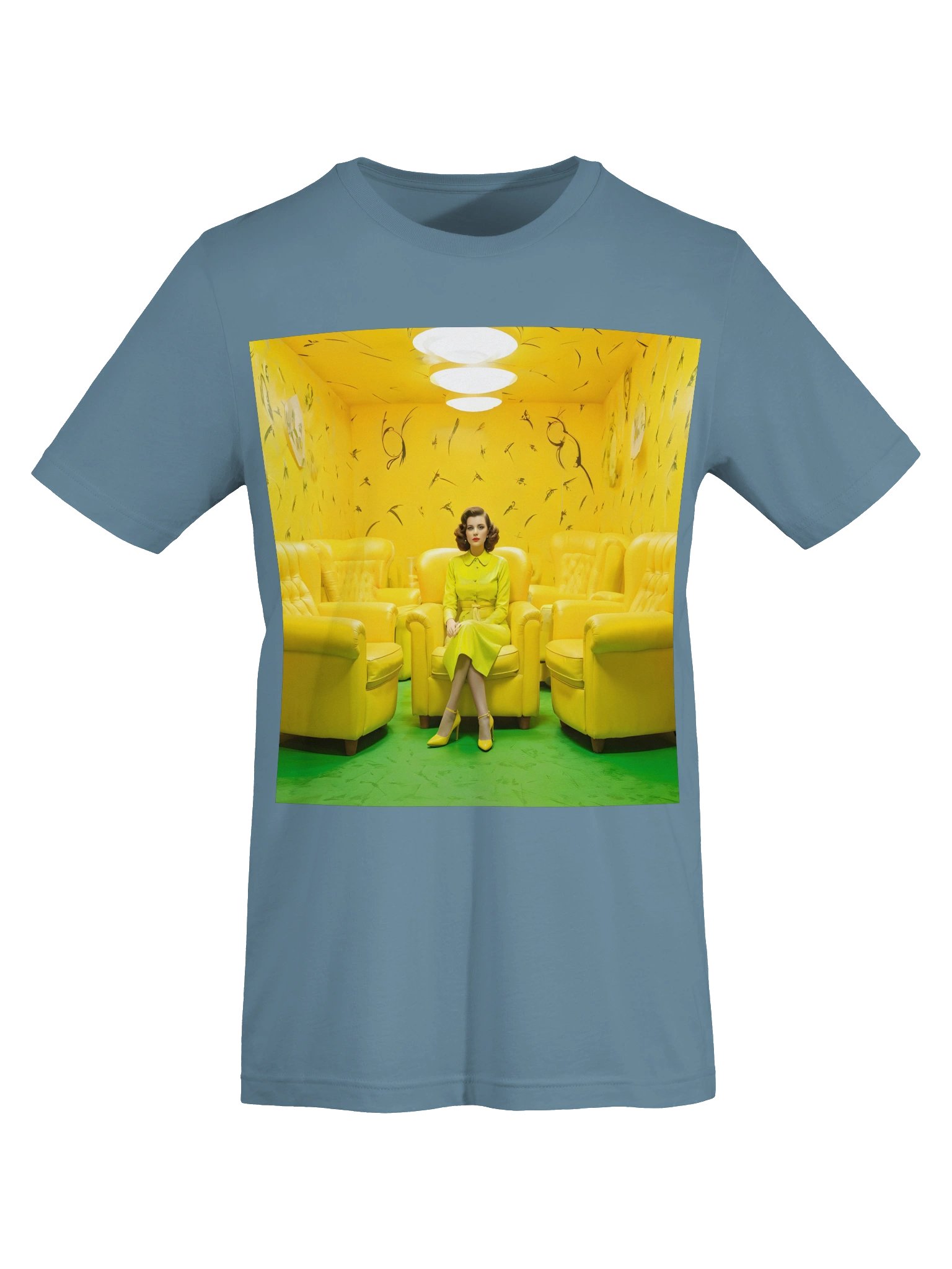 The Yellow Wallpaper 3000 | Bella+Canvas Unisex Supersoft T-Shirt product image (25)