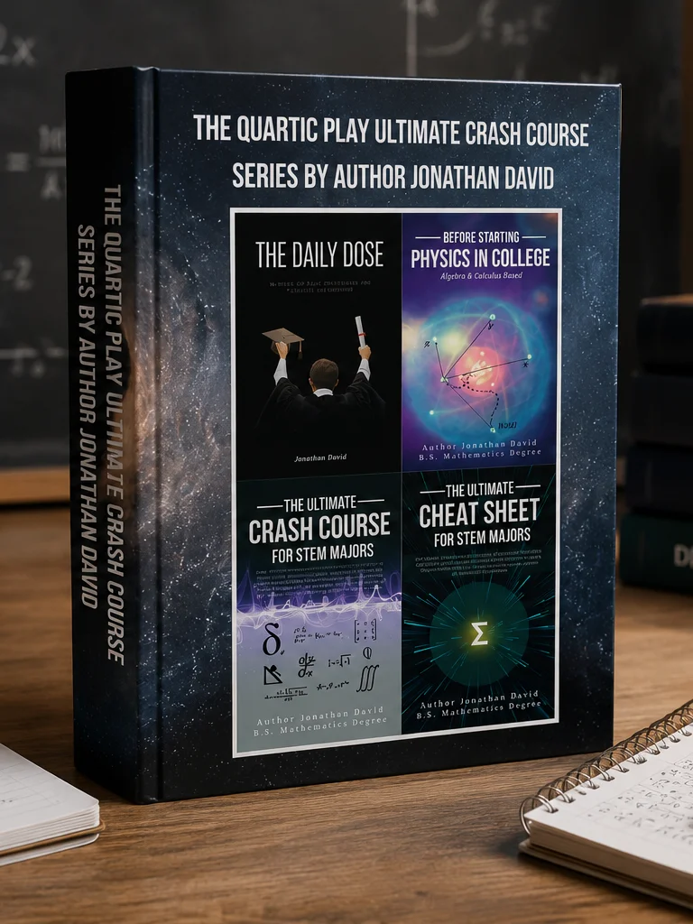 HARDCOVER Collection (~1,200 Pages) | The Ultimate Crash Course for STEM Majors Quartic Play Hardcover product image (1)