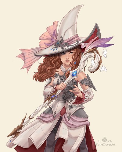 I’ve been playing a lot of Final Fantasy 14 so here’s my Warrior of Light.
I just finished the post Stormblood story and love...