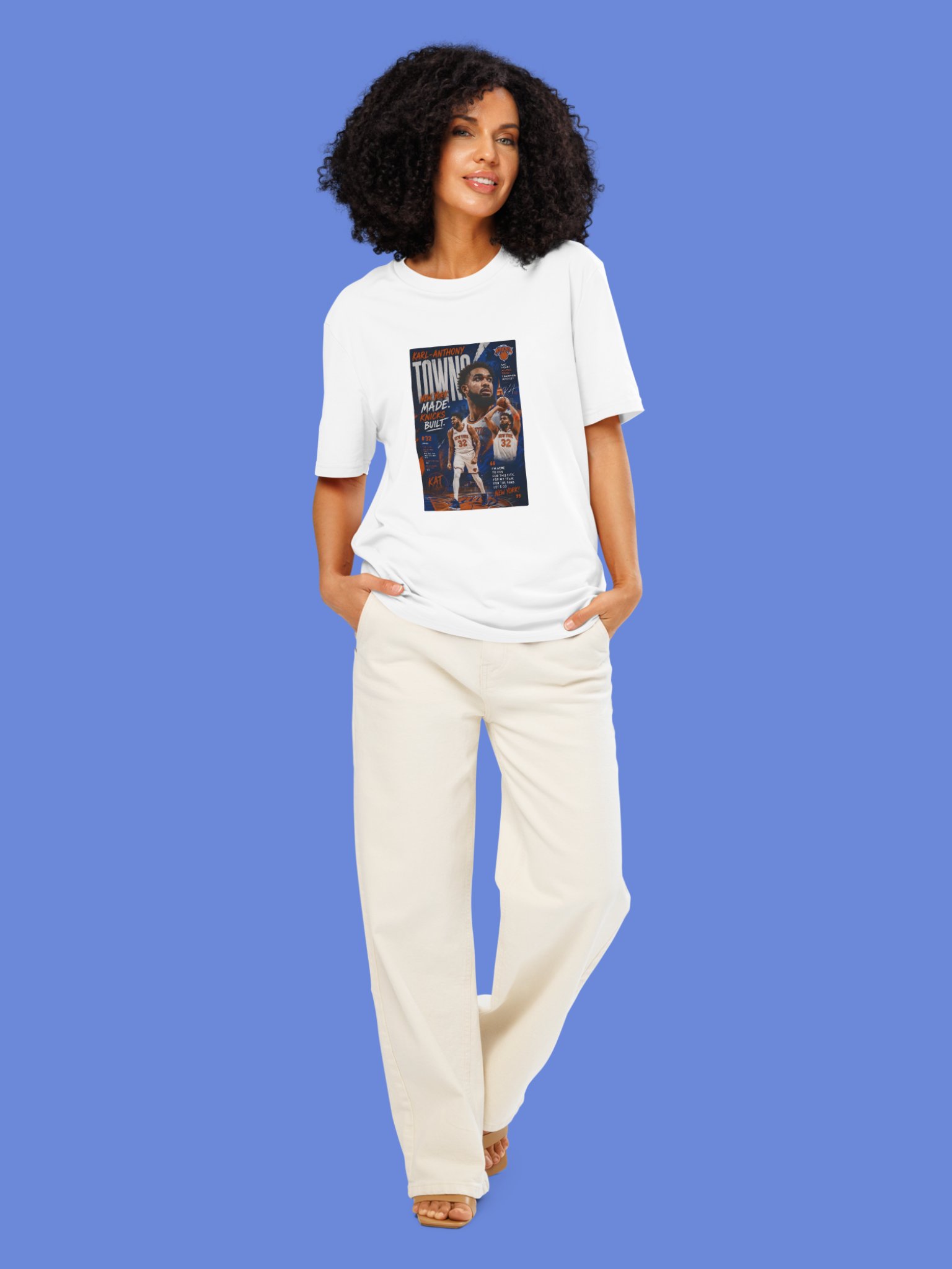 Karl Anthony Towns Knicks Shirt product image (4)