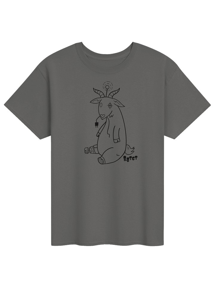 Robotgoat Cy Black Outline Shirt product image (1)