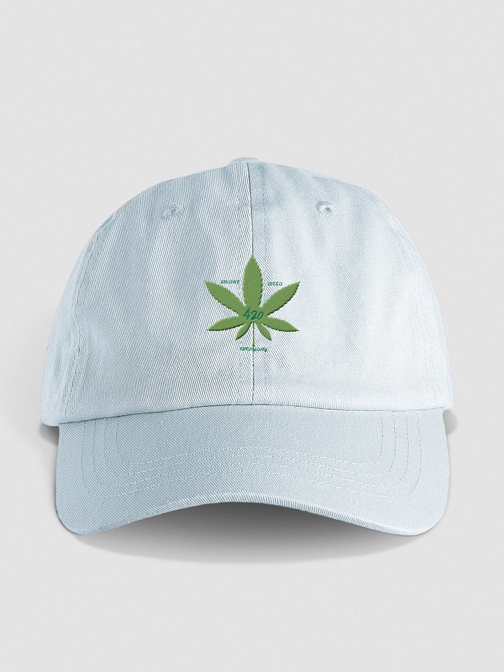 420 INSPIRED BIOWASHED DAD HAT product image (1)
