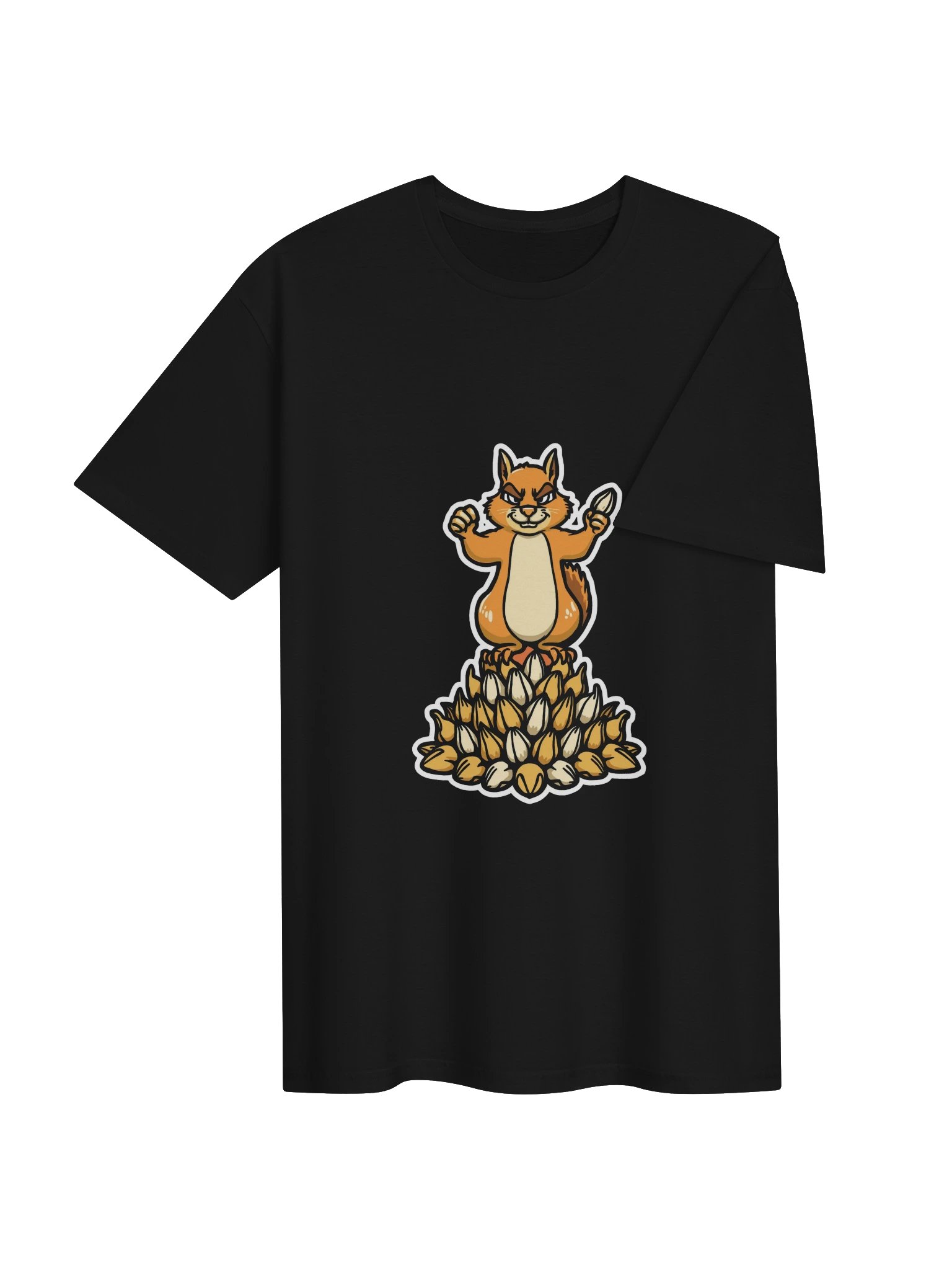 Funny Gardening Shirts – Squirrel Guarding Stolen Tulip Bulb Horde product image (4)