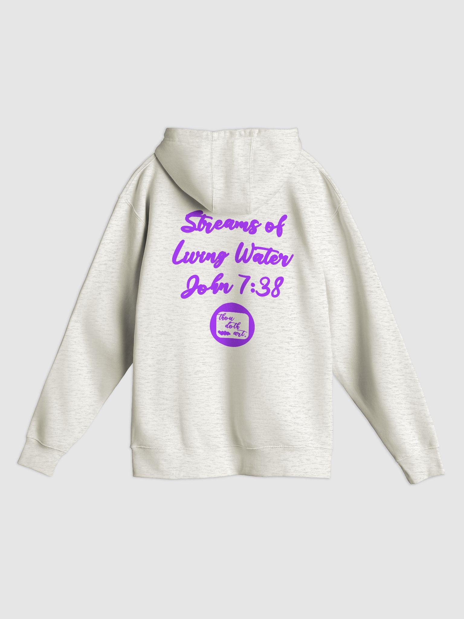 STREAMS OF LIVING WATER _ HIBISCUS HOODIE product image (4)