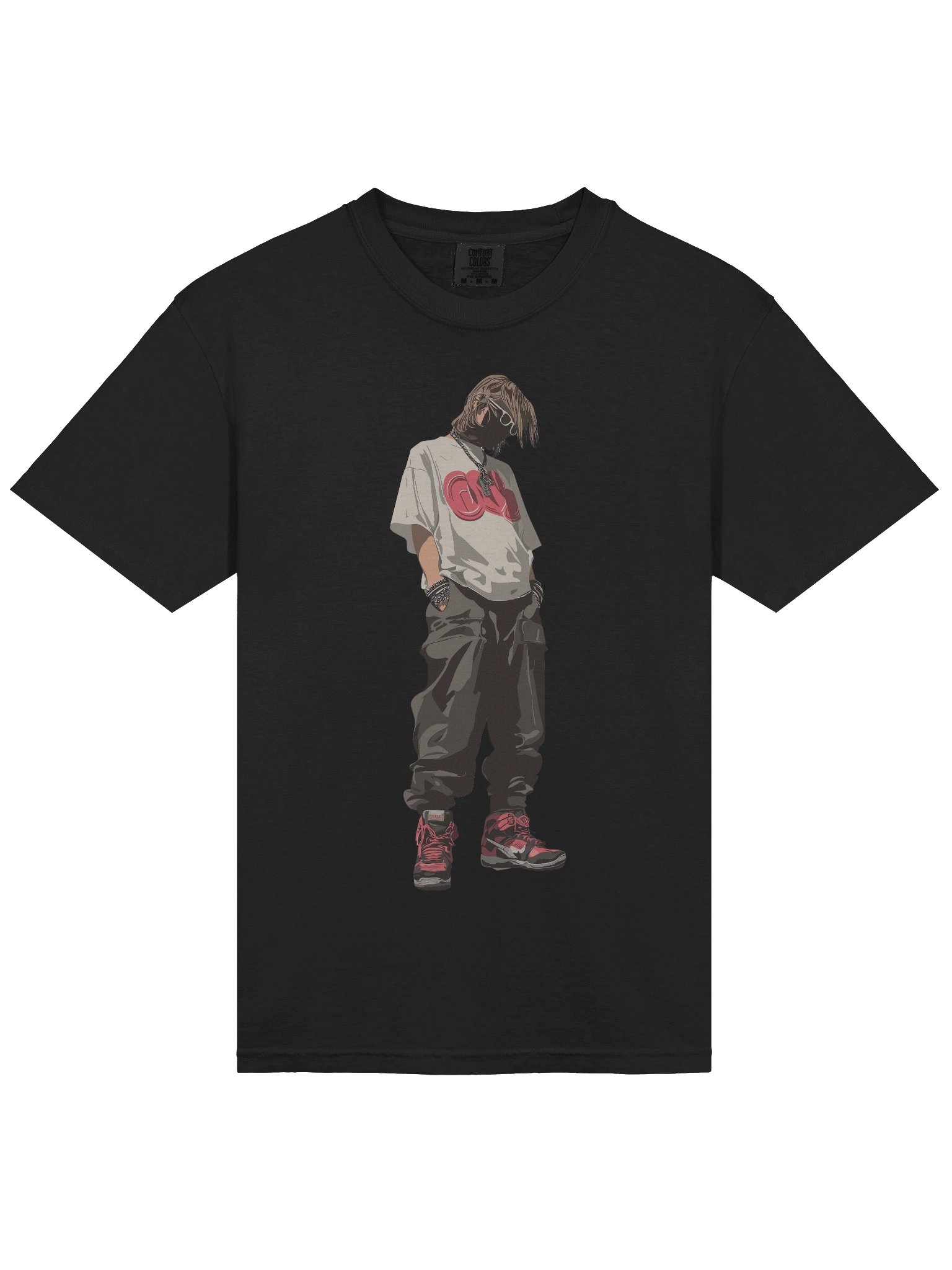 Shadow Drip – Y2K Streetwear Tee product image (9)